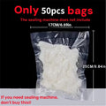 Electric Vacuum Sealer Built-in Cutter Kitchen Food Storage Seal Touch Button Dry/Wet Food Sealing Packaging Vacuum Machine