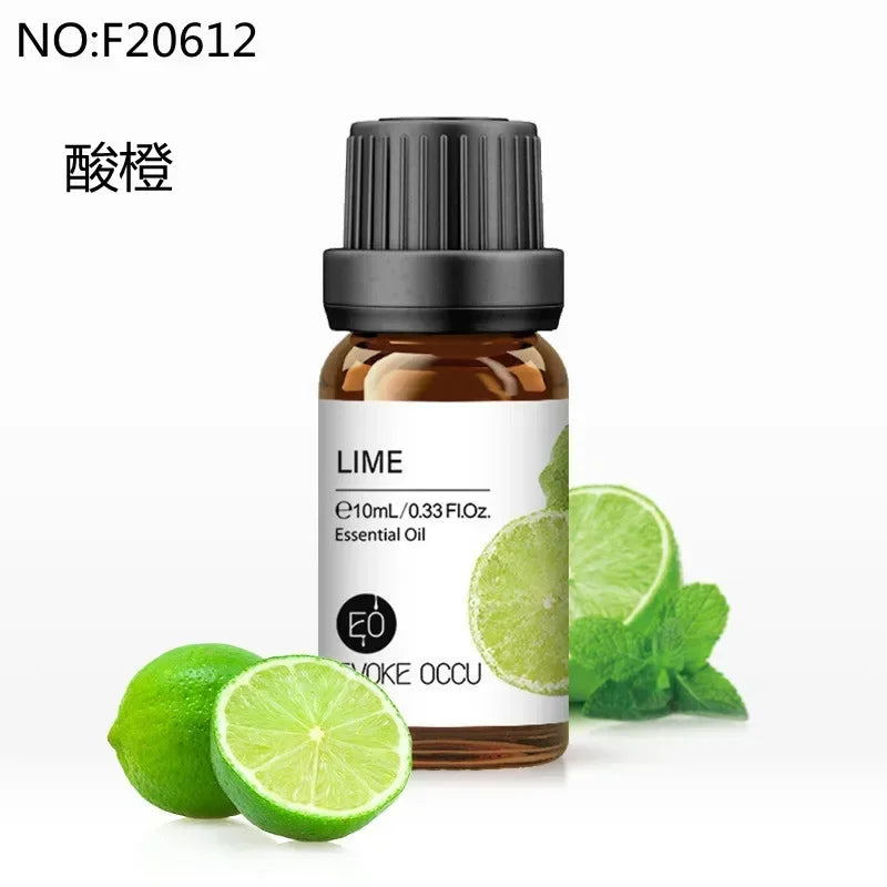10ml Aromas Fragrance Oils Pure Undiluted Strong Smell Candle Soap Bath Home Hotel Diffuser Humidifier Candle