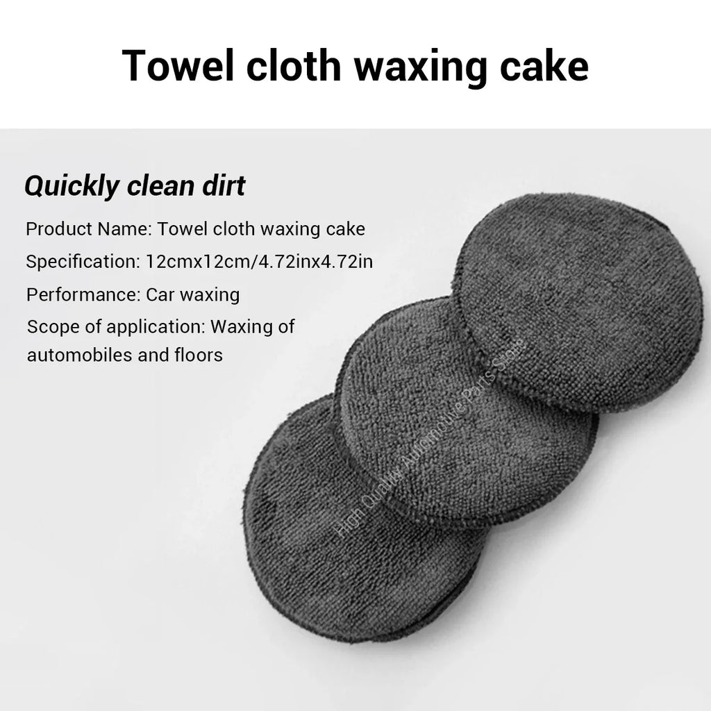 9pcs Car Wash Cleaning Kits Microfiber Towels Blush Sponge Wash Glove Polish Care Applicator Pads Auto Detailing Washing Tools