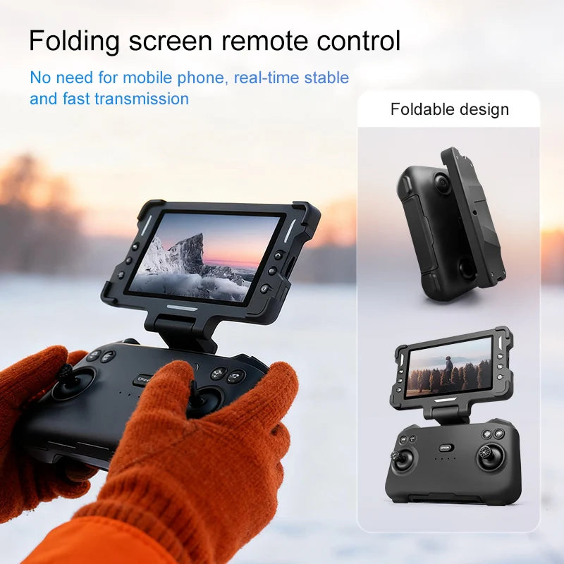 droneS 4k professional 10km  brushless optical flow folding dual mirror professional aerial photography with servo gimbal drone