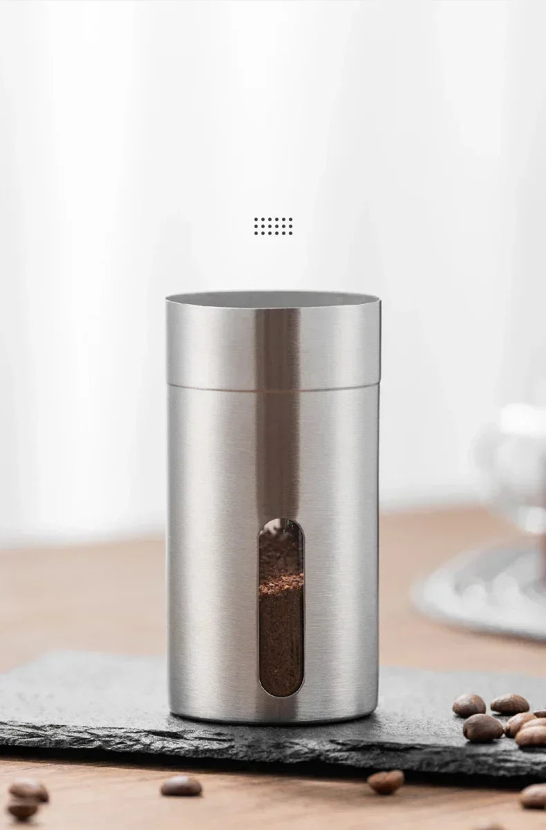 2025 Portable Stainless Steel Handmade Coffee Bean Grinder Multiple Legumes Grinder Easy To Clean Manual Coffee Grinder