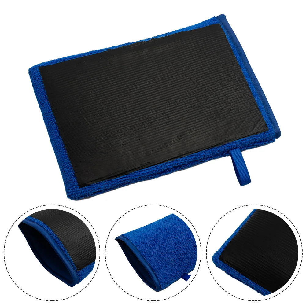 5.5*8.7" Car Cleaning Towel Magic-Clay Cloth For Detailing Polish Clay Bar Blue Towel Washing Tool