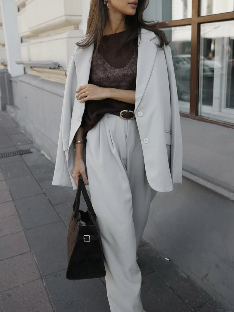 2025New Spring and Autumn Hollow Out Sweater for Women European and American StyleinsSoft and Loose Knitted Long Sleeve Cover-Up