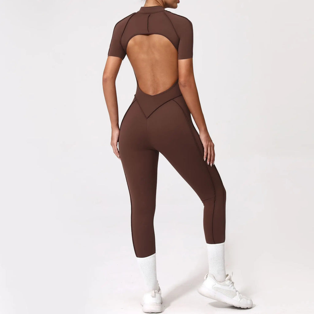 2025 New Style Women Yoga Apparel Workout Suit Gym Clothing Outdoors Sports Suit Short Sleeves Long Pants Suit Fitness Suit Set