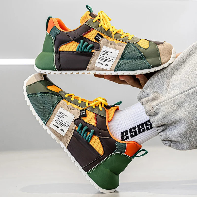 Large Size 46 Men's Casual Sports Shoes Trendy Streetwear Men Running Sneakers Comfy Breathable Shoes Man zapatillas informales