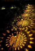 Courtyard Outdoor Lighting, Garden Lamps, Solar Lawn Lamps, Garden Landscape Light and Shadow Atmosphere Lawn Lamps