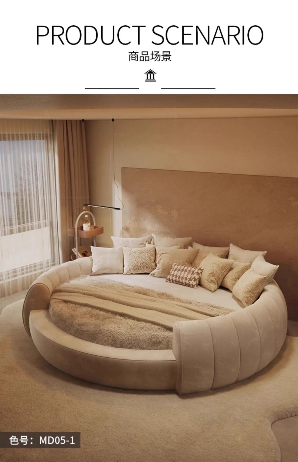 Bedside Table Unique Bed Modern Luxury Lounge French Bed Sleeping Multifunctional Muebles Para Dormitorio Home Furniture