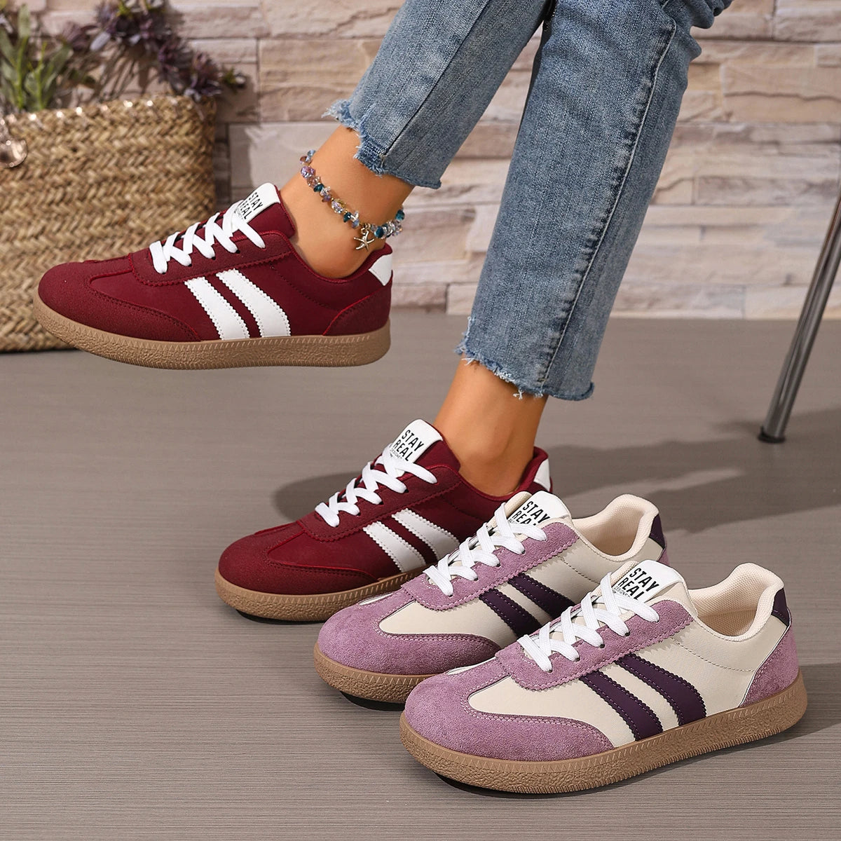 2026 New Women Sneakers Spring/autumn Flat Loafers Comfortable Slip on Soft Female Sneakers Lightweight Outdoor Shoes for Women