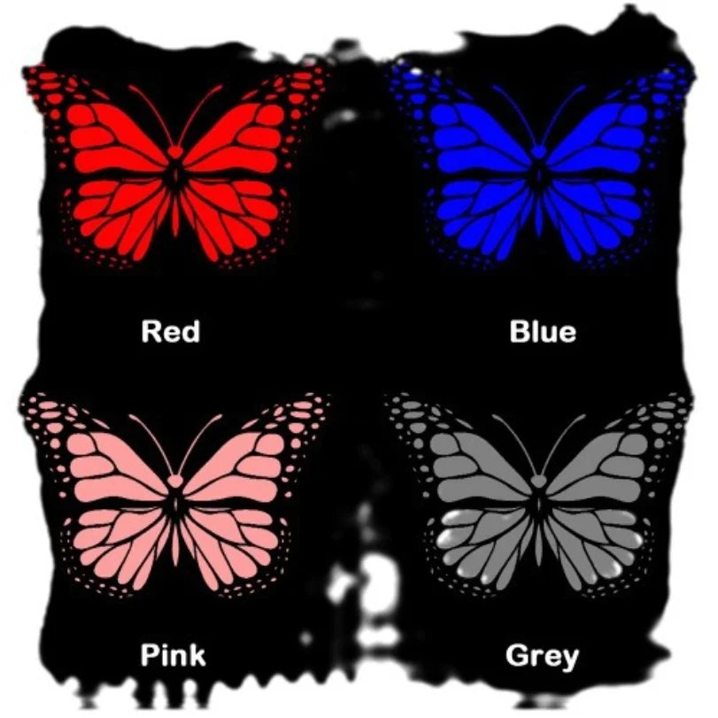 Car Seat Cover Full Set, Universal Butterfly Pattern Embroidery Auto Seat Cover Set