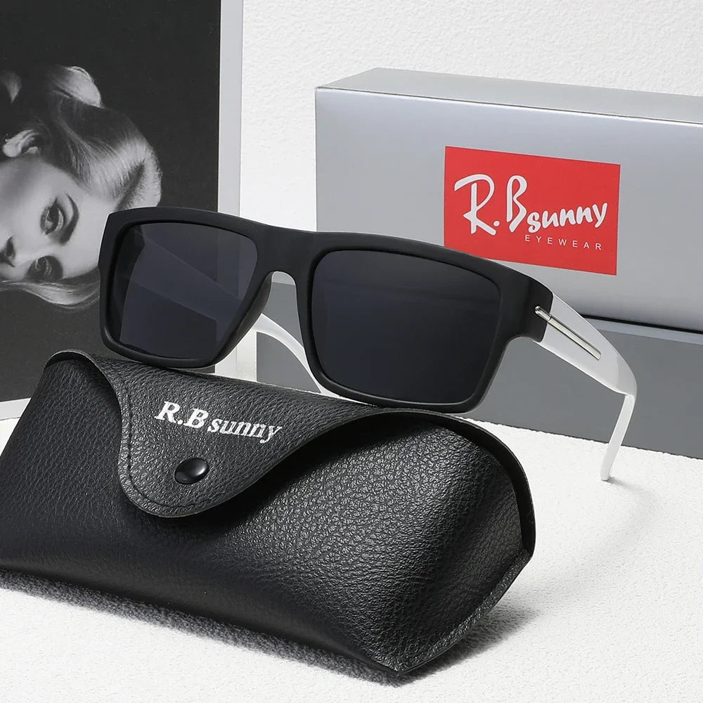 Classic Sunglasses For Men UV400 Protection Polarized Trendy Outdoor Sports Eyewear Driving Glasses