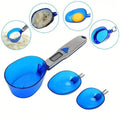 Digital Food Scale with 3 Measuring Spoons (300g/0.1g) - Precision Tool for Milk, Flour, Spices & Medicine Portioning