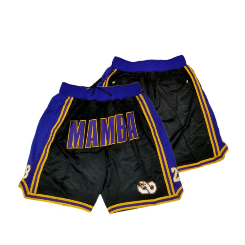 2026 Summer Hot Selling Men's MAMBA 8/24 Sports Basketball Shorts Quick Drying Breathable Loose Fashion Match Oversized Shorts