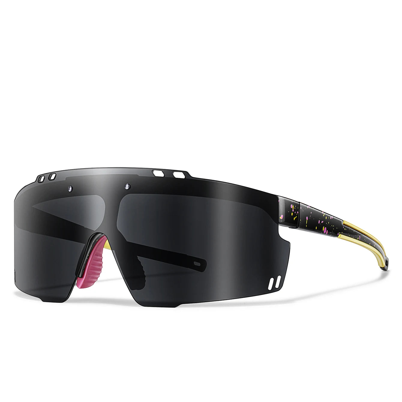 Brand 100 Cycling Sunglasses for Men and Women UV400 Protection 5 colors Big Frame Running Fishing Sports Eyewear