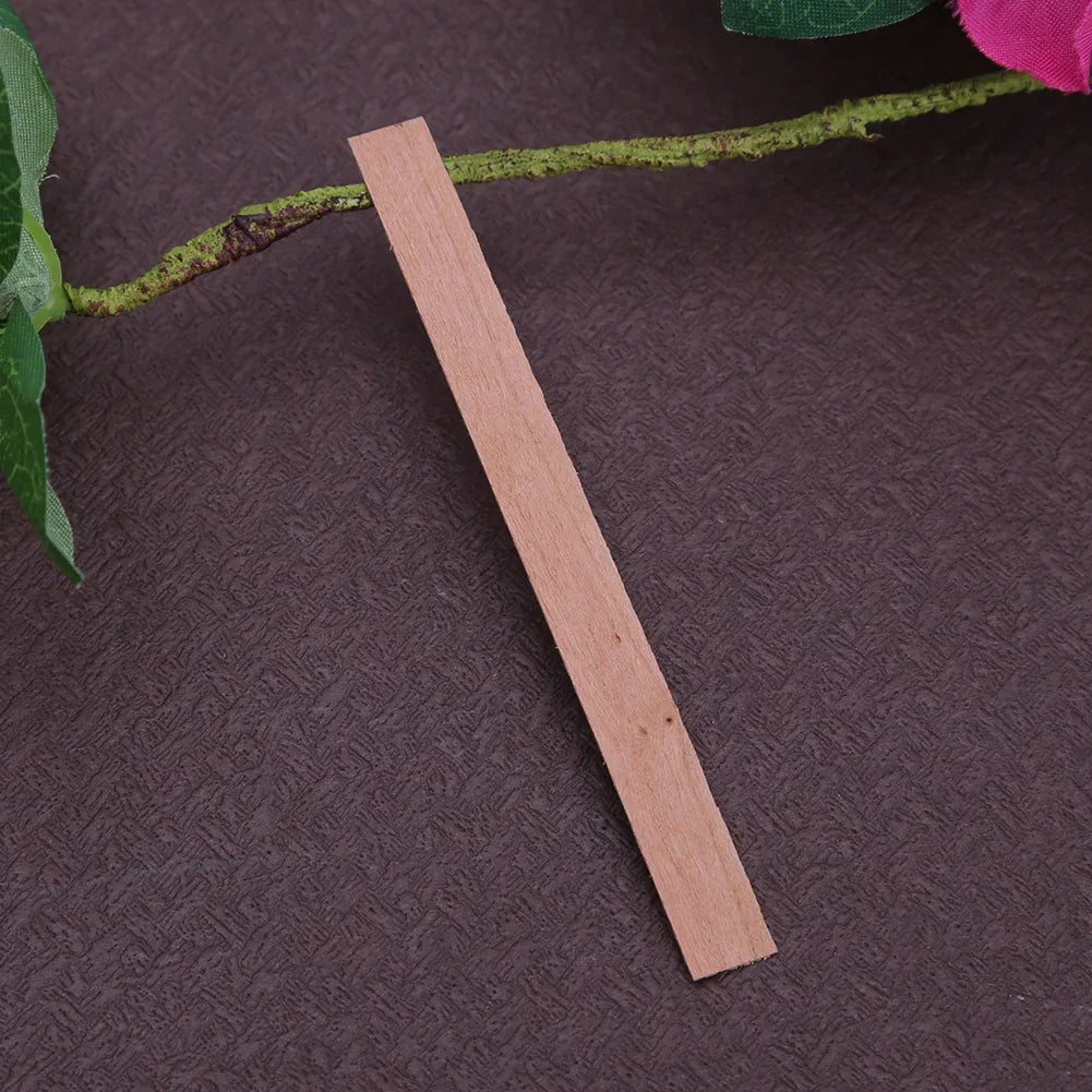 50/100PCS Wooden Candle Wicks Smokeless Candle Wicks Handmade Candles Soy or Soy Parffin for DIY Candles Making Supplies Tools