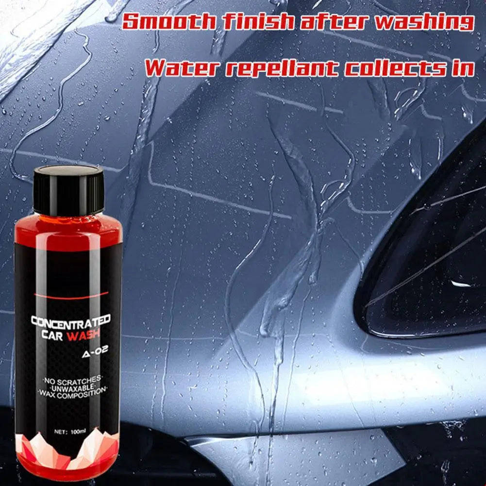 100ML Car Cleaning Foam Large Capacity High Concentration Super Foam Car Wash Liquid Auto Washing Shampoo Car Wash Supplies