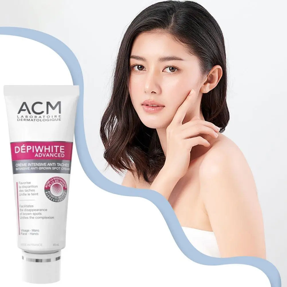 ACM DEPIWHITE ADVANCED Highly Effective Anti-freckle Cream Exfoliating Natural Ingredients Non-irritating Skin Care