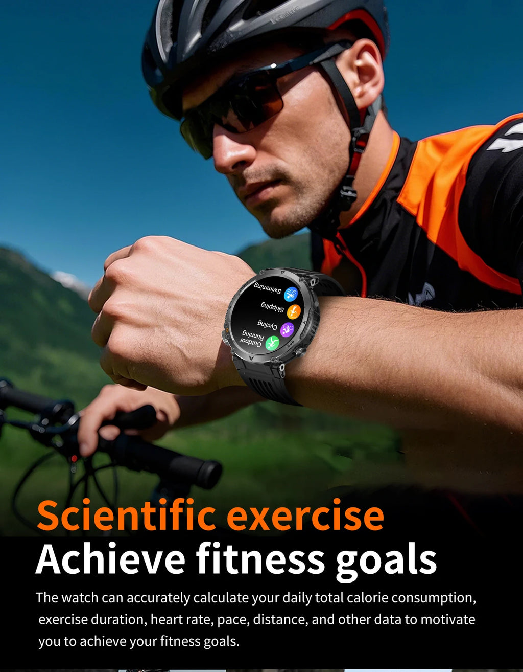 2026 New GPS Ultra Outdoor Sports Smart Watch 1.7" AOD Compass 5ATM Waterproof 170+ Sports Man Durable Military Call Smartwatch
