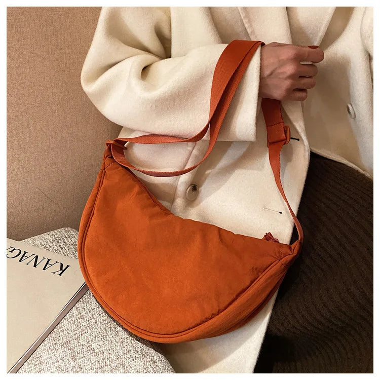 Convenient casual nylon women's crossbody bag shoulder bag large capacity handbag women's travel shopping bag women's wallet