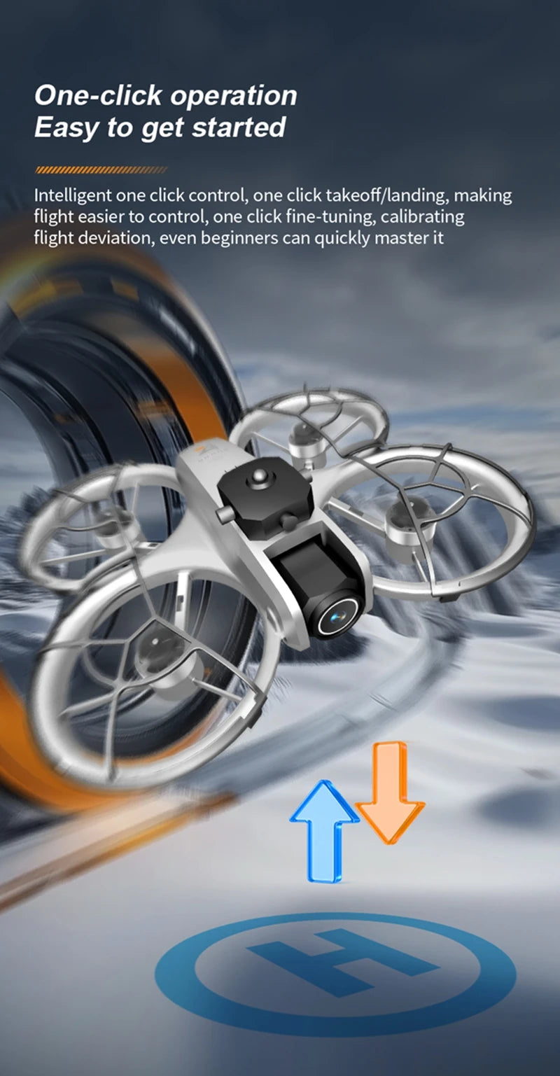 Drone Large Screen Aerial Photography Brushless Quadcopter Obstacle Avoidance And Collision Avoidance Remote-controlled Z4
