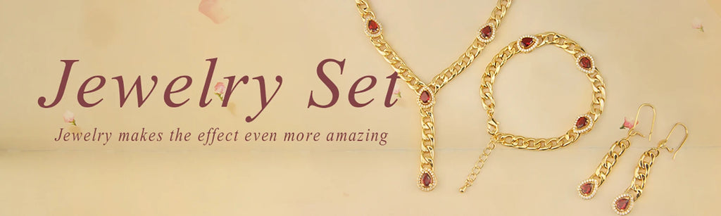 Ethiopian Gold Color Jewelry Set 21k Gold Plated Dubai Bridal Wedding Necklace Earring Set Moroccan African Jewelrys Gift