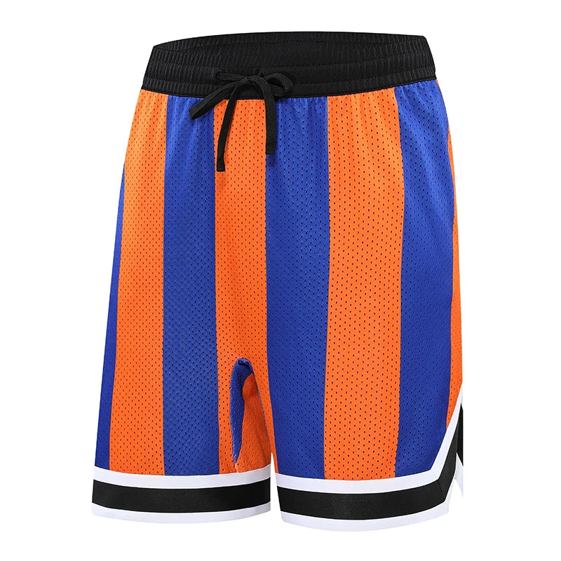 Boys Basketball Running Sports Loose Plus Size Shorts Tie With American Street Print Five Points Big Pants Gym Training
