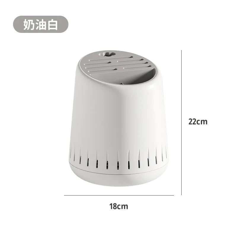 Cream-Style Multi-Functional Chopsticks Draining Holder Kitchen Utensil And Chopstick Storage Box