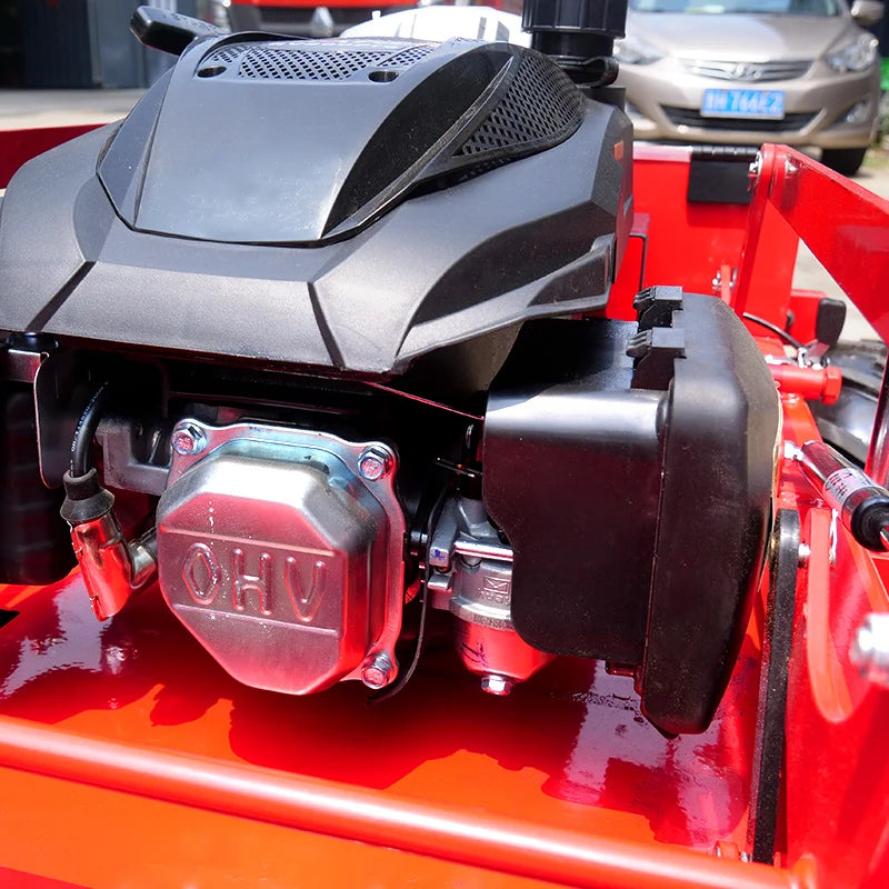 Customized remote-controlled four-wheel small robot lawn mower with a cutting width of 600mm, achieving efficient lawn care