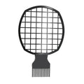 2 In 1 Dirty Braid Comb Afro Twist Hair Comb African Men's Hairdressing Afro Professional Comb Twist Wave Curly Brush Combs