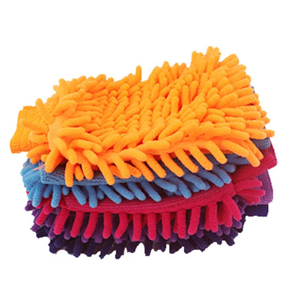 Car Wash Gloves Washing Wiper Car Cleaning Towel Auto Dust Washer Mitt Car Wash Gloves Washing Wiper