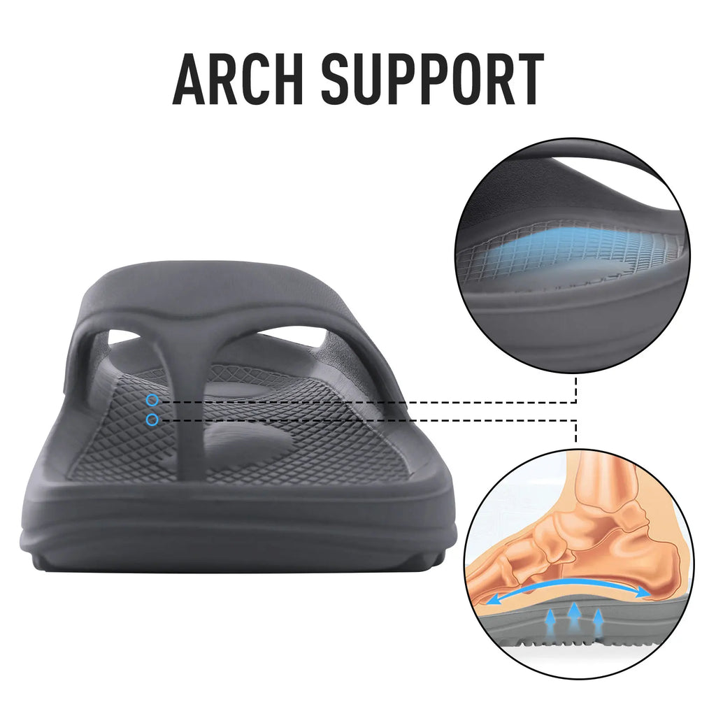 Bebealy Women Orthopedic Slippers With Arch Support Outdoor Men Slippers Soft Antiskid Home Slippers Indoor EVA Cloud Slippers