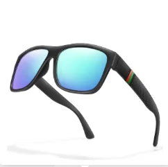 Classic Men Square Polarized Fishing Sunglasses Outdoor Driving Cycling Running Goggles Vintage Large Frame UV400