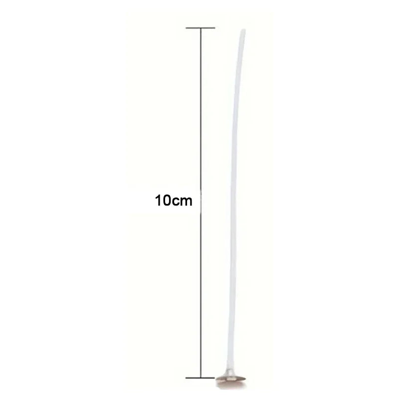 100pcs/30Pcs Smokeless Candle Wicks Soy wax Pure Cotton Core DIY Candle Making Pre-waxed Wick For Party Supplies