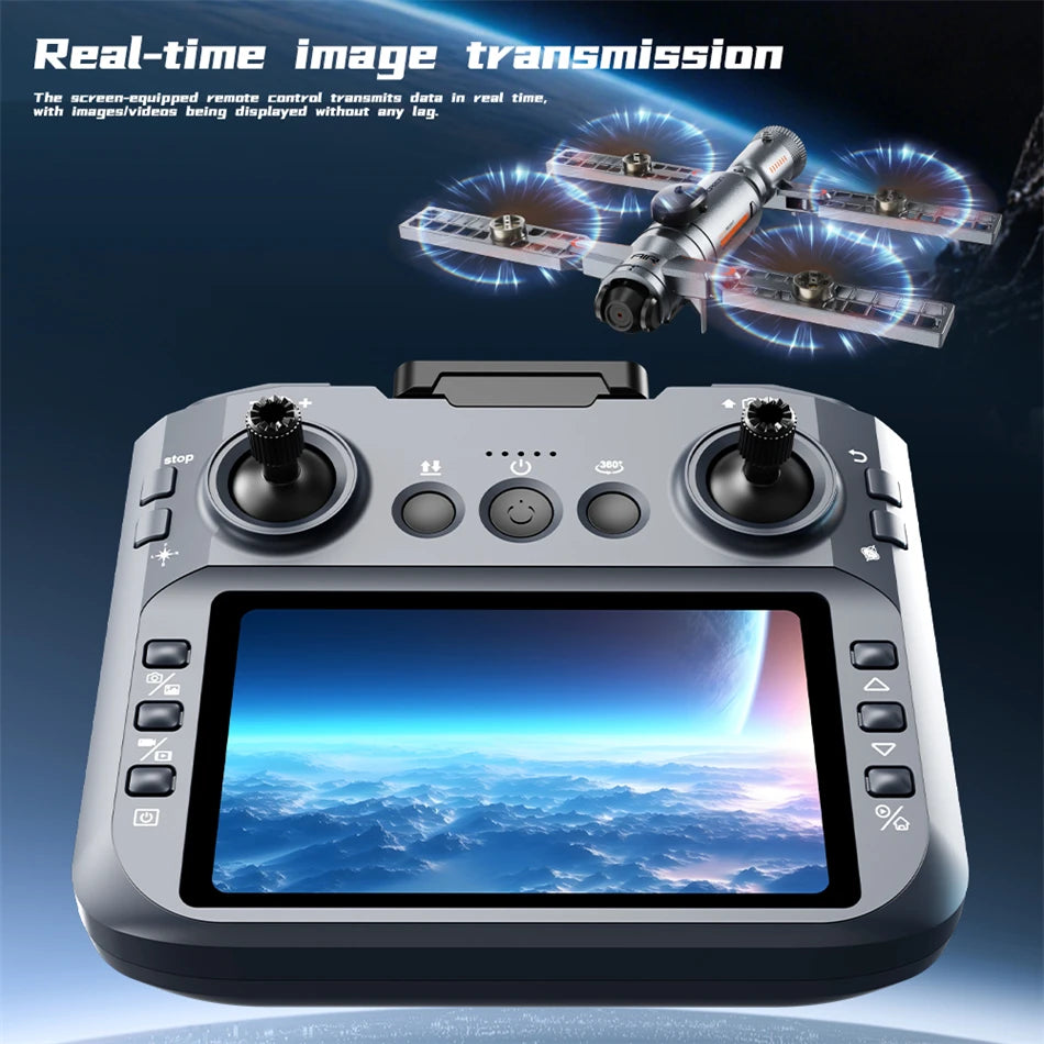 Drone Toy Gift 2026 New AE22 8K 5G infrared obstacle avoidance optical flow positioning brushless motor Oneclick spray function