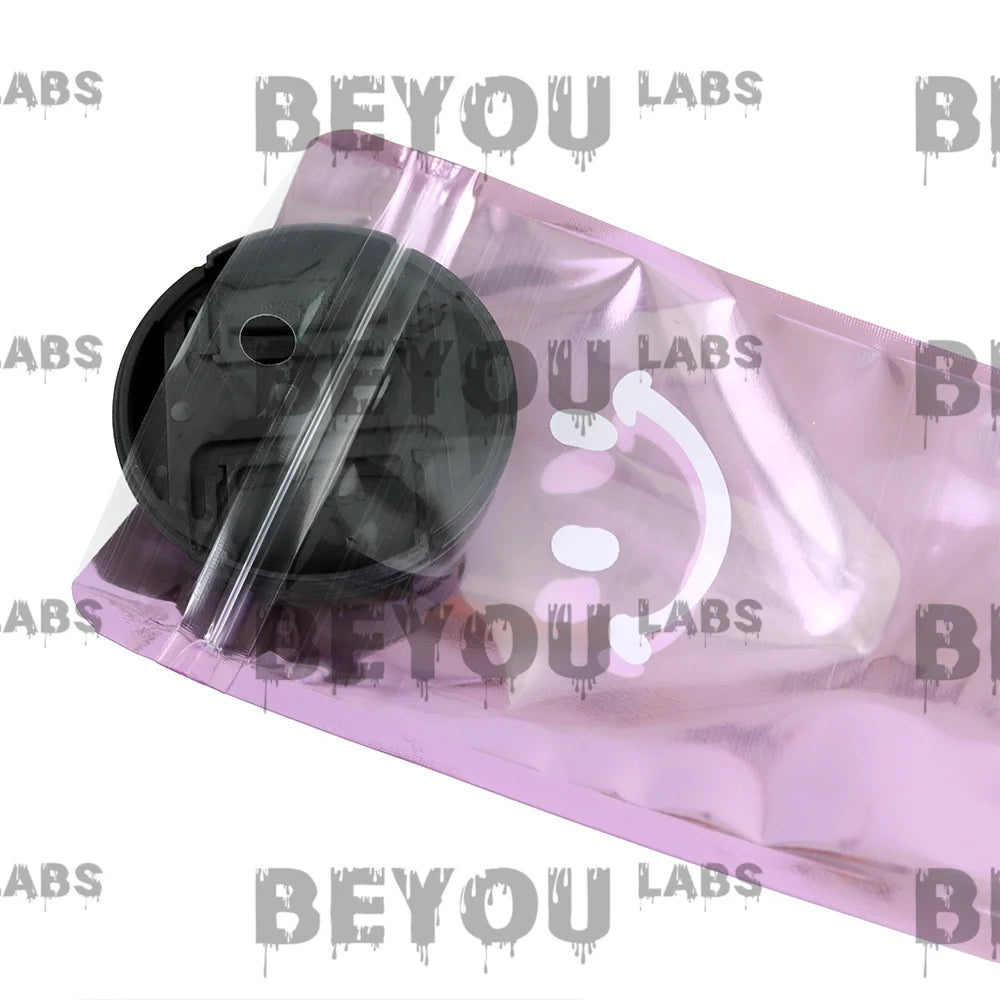 3.5g Plastic Standing Opp Pouches Matte Laser Smell Proof Zipper Self Sealed 1G Aluminum Foil Packaging Cookie Gummy Chocolate