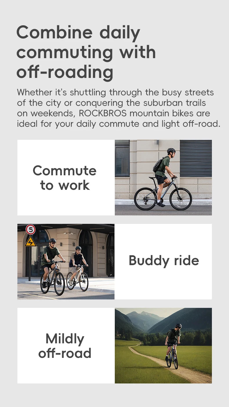 Adults Students Mountain Road Bike Aluminum Alloy 27.5-inch Internal Disc Brake 24-speed Bicycle For Men Women Bike