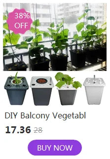 12 Holes-Hydroponic System Kits Indoor Soilless Cultivation Equipment LED Plant Growth lamp Vegetable fruit herb Planting Box