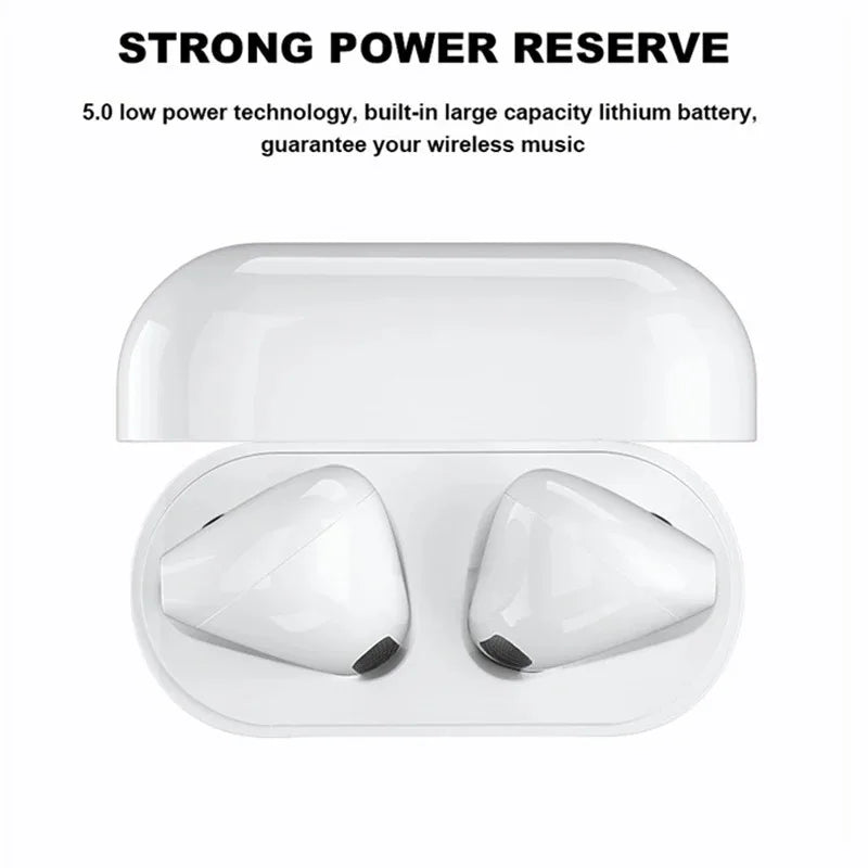 # i4 Wireless Bluetooth 5.0 Earphone TWS Headphones Sport Headset HD Mic with touch Control Earbuds for Smartphone