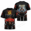 2026 New Rock Accept Band 3D Print T-shirt Men Women Fashion Oversized Short Sleeve Tshirt Kids Hip Hop Tops Tees Mens Clothing