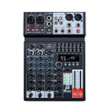 99 effects 4-channel mixing console with balance adjustment function Digital USB Bluetooth Echo Delay Effect 48V Stereo