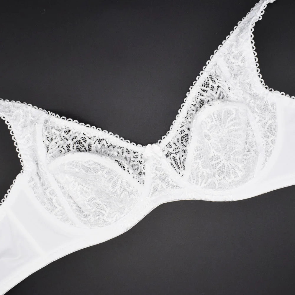 Bras For Women Lace Modern Ladies Plus Size Brassiere Underwear Sexy Lingerie BH Tops C D DD E F Cup