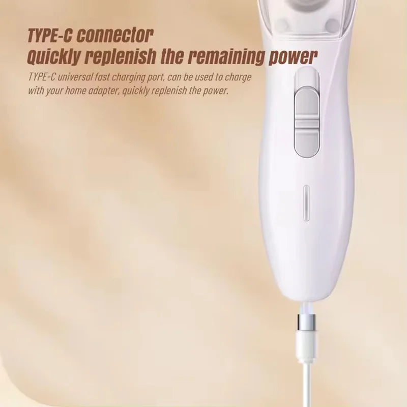 All In One Low Noise Electric Clipper With Vacuum Suction For Cats Dogs Rechargeable Paw Hair Trimmer Shaver Pet Care Tool