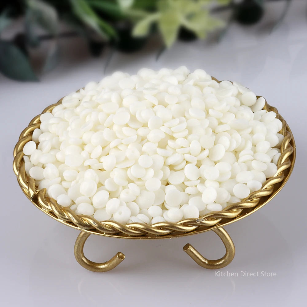 500g/1Kg Natural Soy Wax Particles Aromatherapy Candle Raw Material 100% Without Additives, Used for Diy Candle Making Supplies