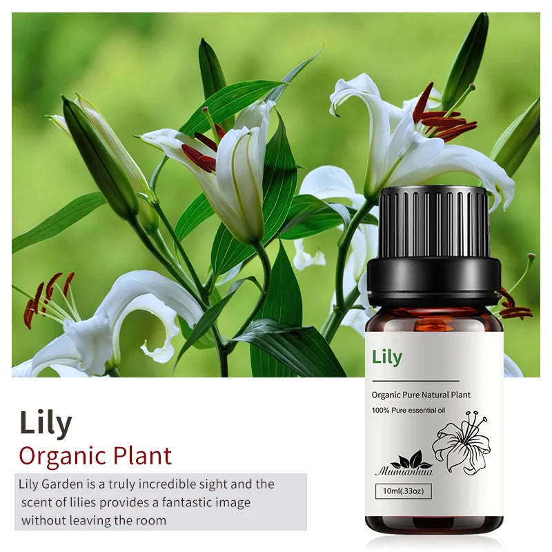 10ml Candle Scents Freesia Single Essential Oil Jasmine Aromatherapy Massage Flower Essential Oil Soap Scent