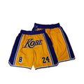 2026 Summer Hot Selling Men's MAMBA 8/24 Sports Basketball Shorts Quick Drying Breathable Loose Fashion Match Oversized Shorts