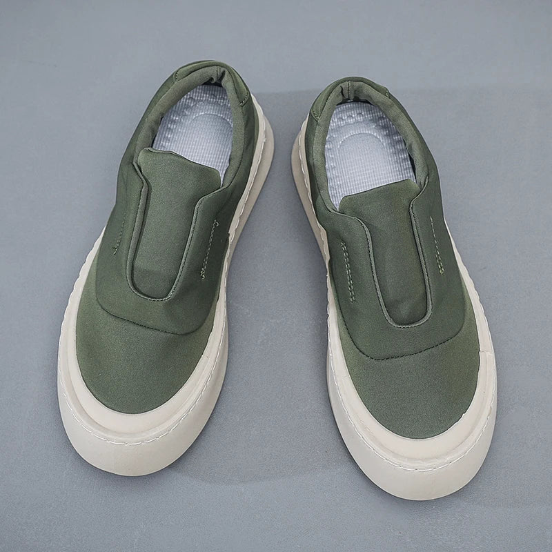 Men's Shoes Summer 2025 New Breathable Fashion Trend Versatile Casual Cloth Shoes Slip on Comfortable Lightweight Sport Sneakers