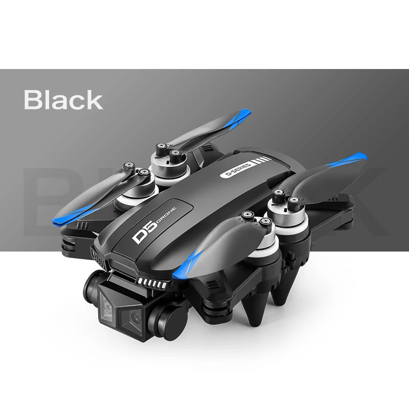 2025 NEW D5 Drones 4K HD Professional Remote Control Helicopter Plane RC Dron With Screen obstacle avoidance FPV Quadcopter Toys