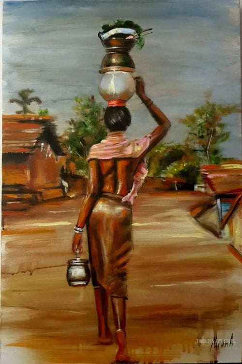 African Black Woman Graffiti Art Posters And Prints Abstract African Girl Canvas Paintings On The Wall Art Pictures Wall Decor