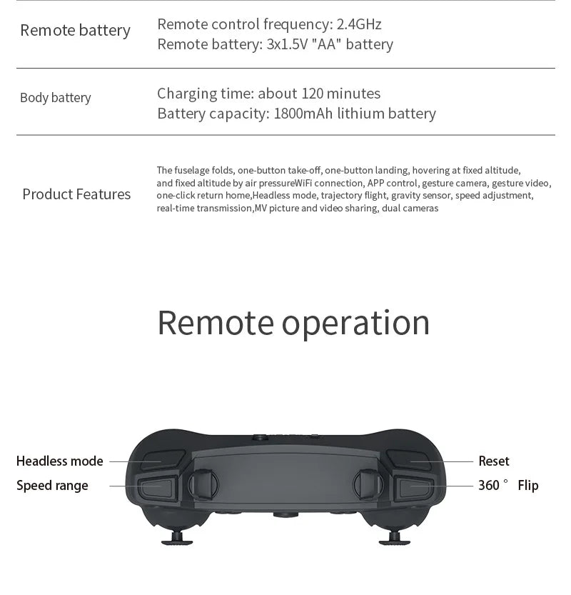 Drones Toys Gifts 8K HD Dual Camera 2026 E88 Plus Mini Foldable GPS Brushless Motor Obstacle Avoidance RC Quadcopter LED For IOS