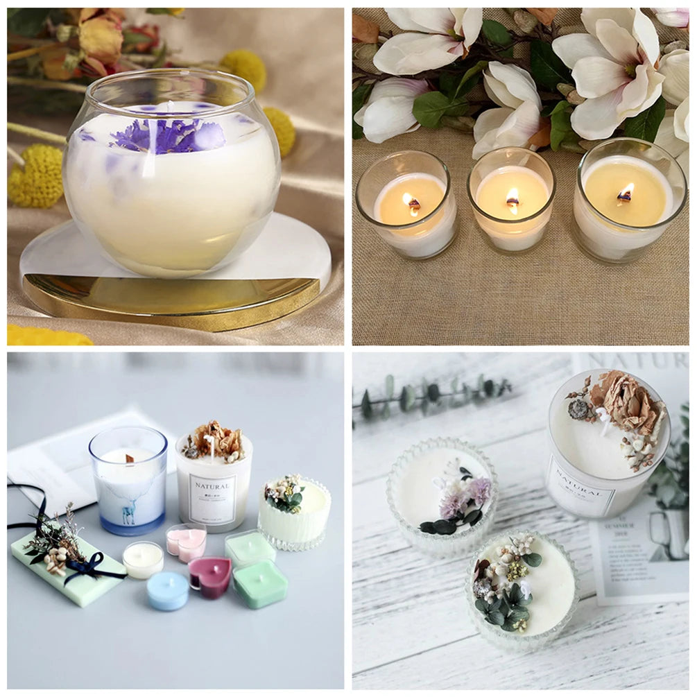 1KG Natural Soy Wax Granular 100% No Additives  Scented Candle Raw Material  for DIY Candle Making Supplies Candle Raw Materials