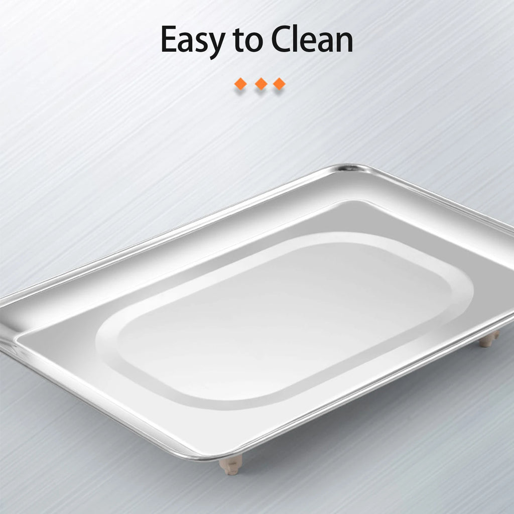 0KG Digital Price Scale Electronic Price Computing Scale with Stainless Steel Large Platform Dual LCD Display Big Button